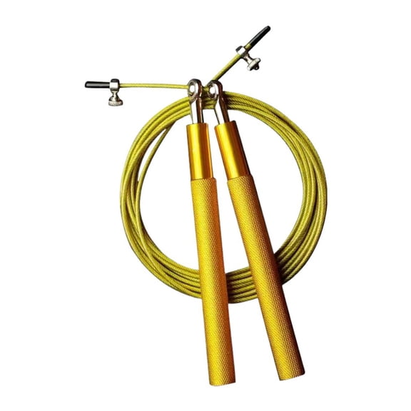 Adjustable Jump Rope with Aluminum Alloy Handles - Speed Training, Fitness, Crossfit, Home Workout
