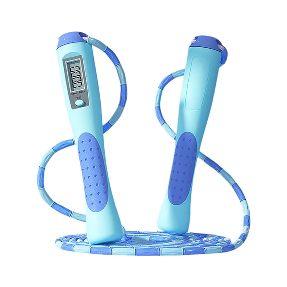Adjustable Jump Rope with Counter - Speed Skipping Rope for Men, Women & Kids - Workout Equipment for Fitness, Weight Loss & Cardio Training