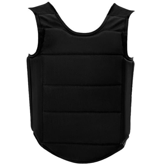 Adjustable Karate Chest Guard Shock Absorption Boxing Chest Protector For Teen Kickboxing Taekwondo Training