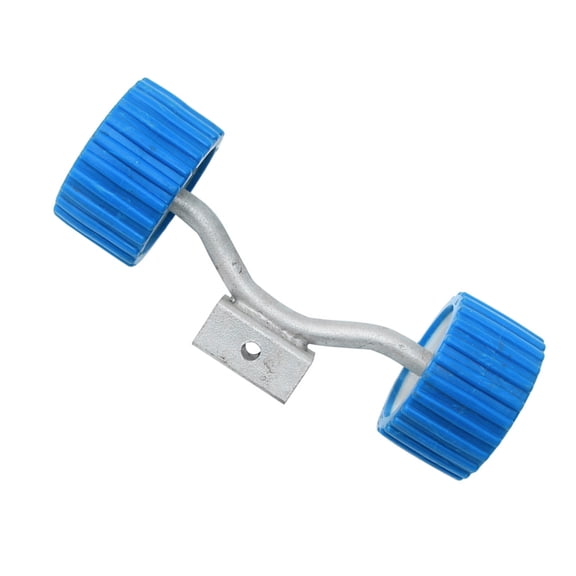 Yacht Trailer Roller Set For Boat Keel Support With Adjustable Bracket And Rubber Wheels Trailer Hardware