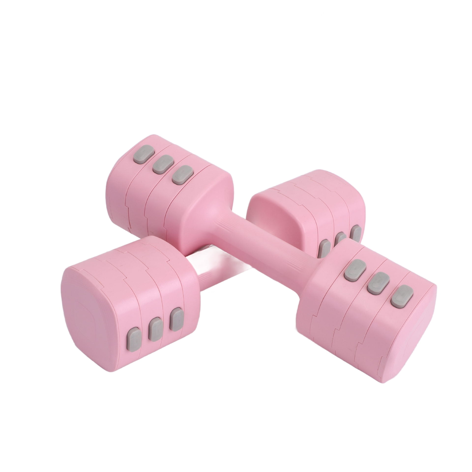 Adjustable Kettlebell Dumbbell Set,TTOOGO 2-in-1 Free Weight Training Equipment 1–5kg, Multi-Function Home Fitness Strength Training Weight Set with Detachable Plates for Men Women