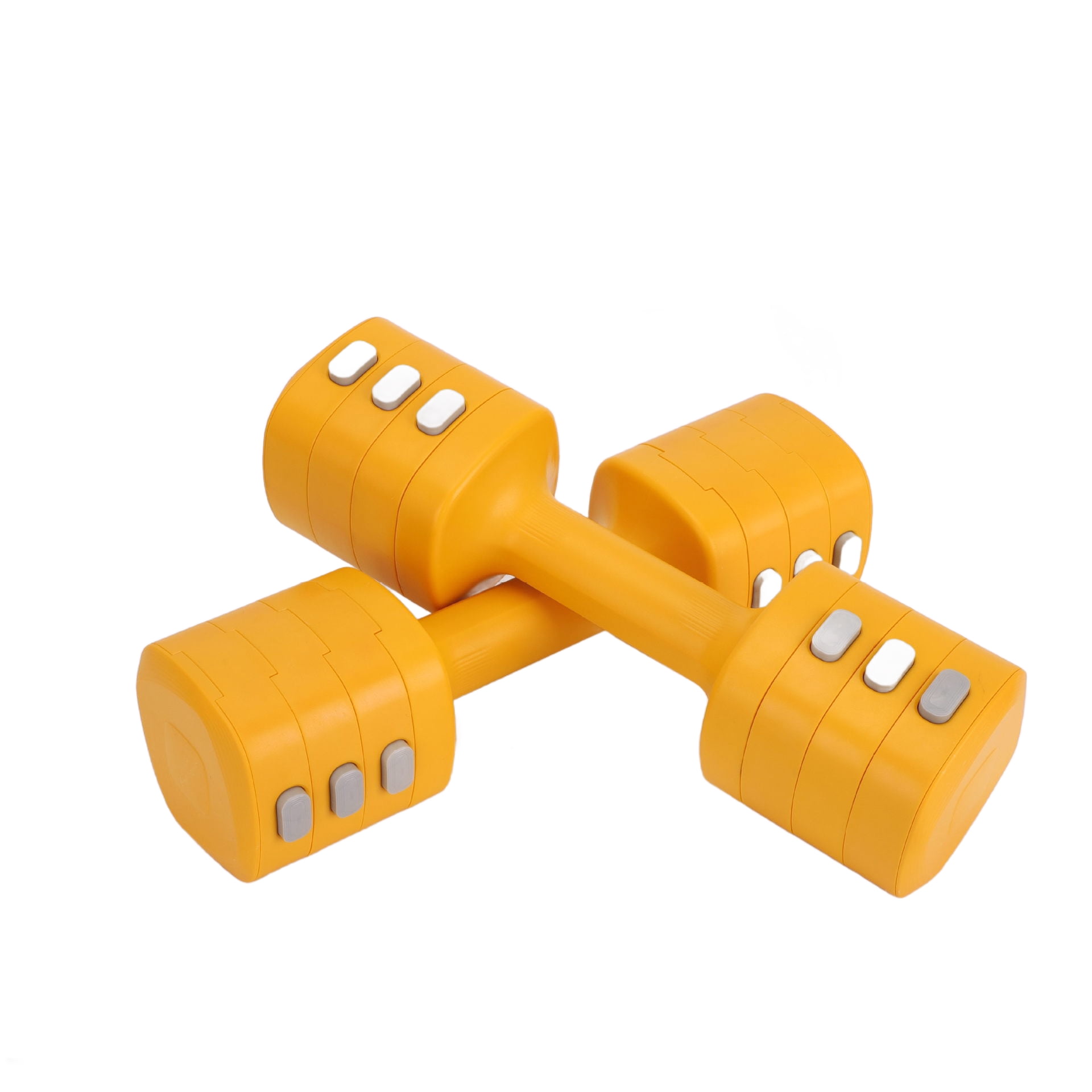 Adjustable Kettlebell Dumbbell Set,TTOOGO 2-in-1 Free Weight Training Equipment 1–5kg, Multi-Function Home Fitness Strength Training Weight Set with Detachable Plates for Men Women