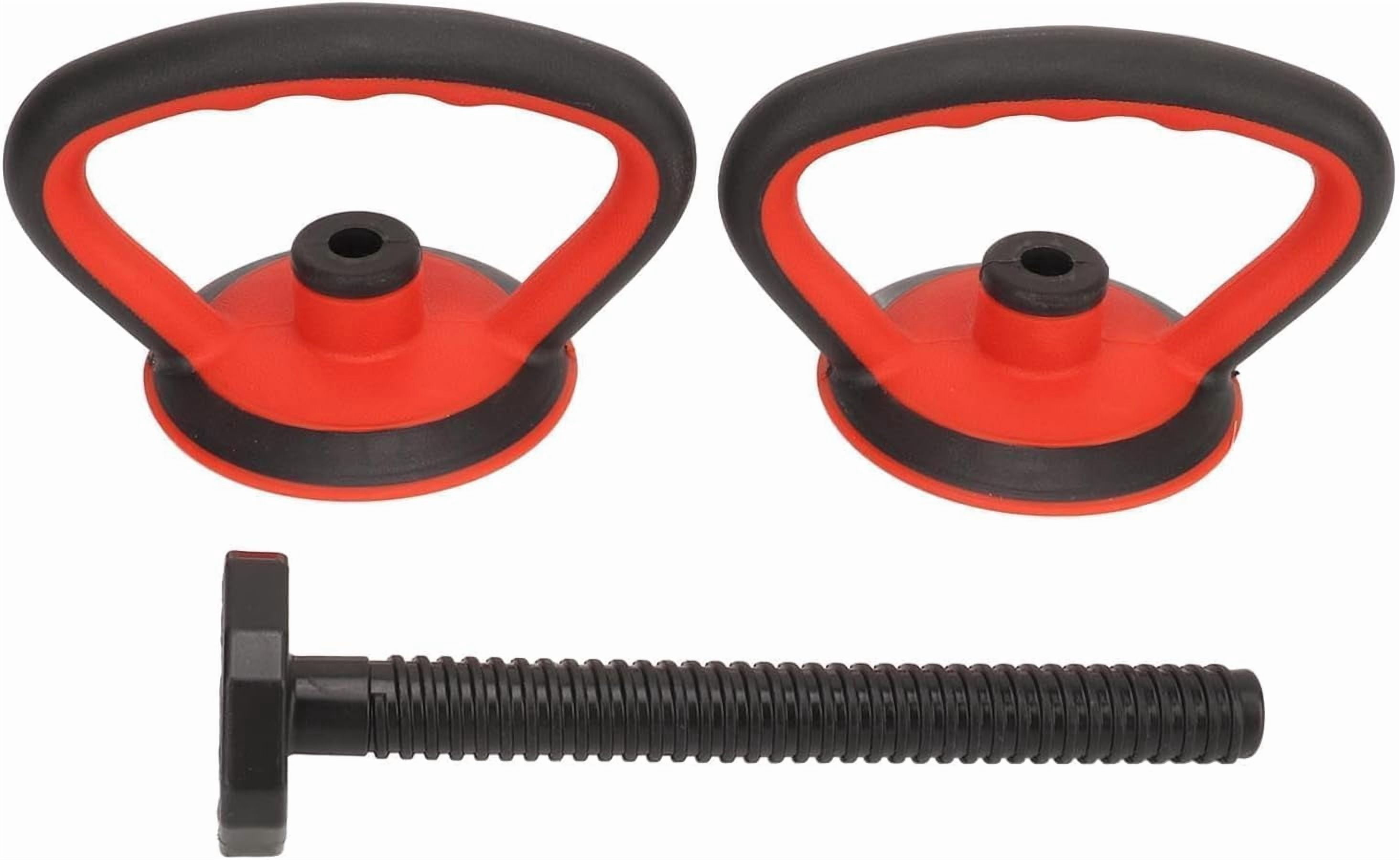 Adjustable Kettlebell Handle, Ergonomic Weight Plate Kettlebell Handle Strength Training Accessories for Home Gym