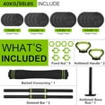 thumbnail image 1 of Adjustable Kettlebell Set, 4 in 1 Adjustable Dumbbell Set,44lbs/66lbs/88lbs Weight Set Used as Kettlebells, Barbell, Push up Stand for Home Gym, Home Gym Fitness Equipment for Men & Women, 1 of 7