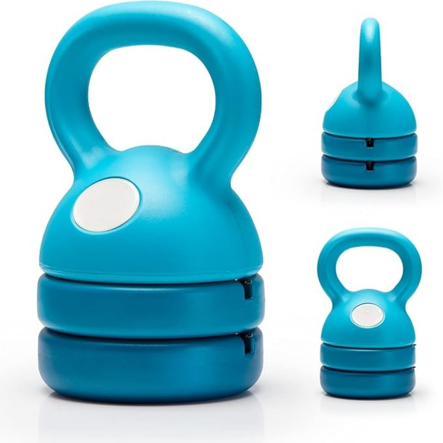 Adjustable Kettlebell Weights Set Cast Iron Exercise Fitness Kettle Ball Grip 5, 8, 9,12lb Free Weight Men Women Kettlebells for Home Gym Workout Ballistic, Core,Strength Training