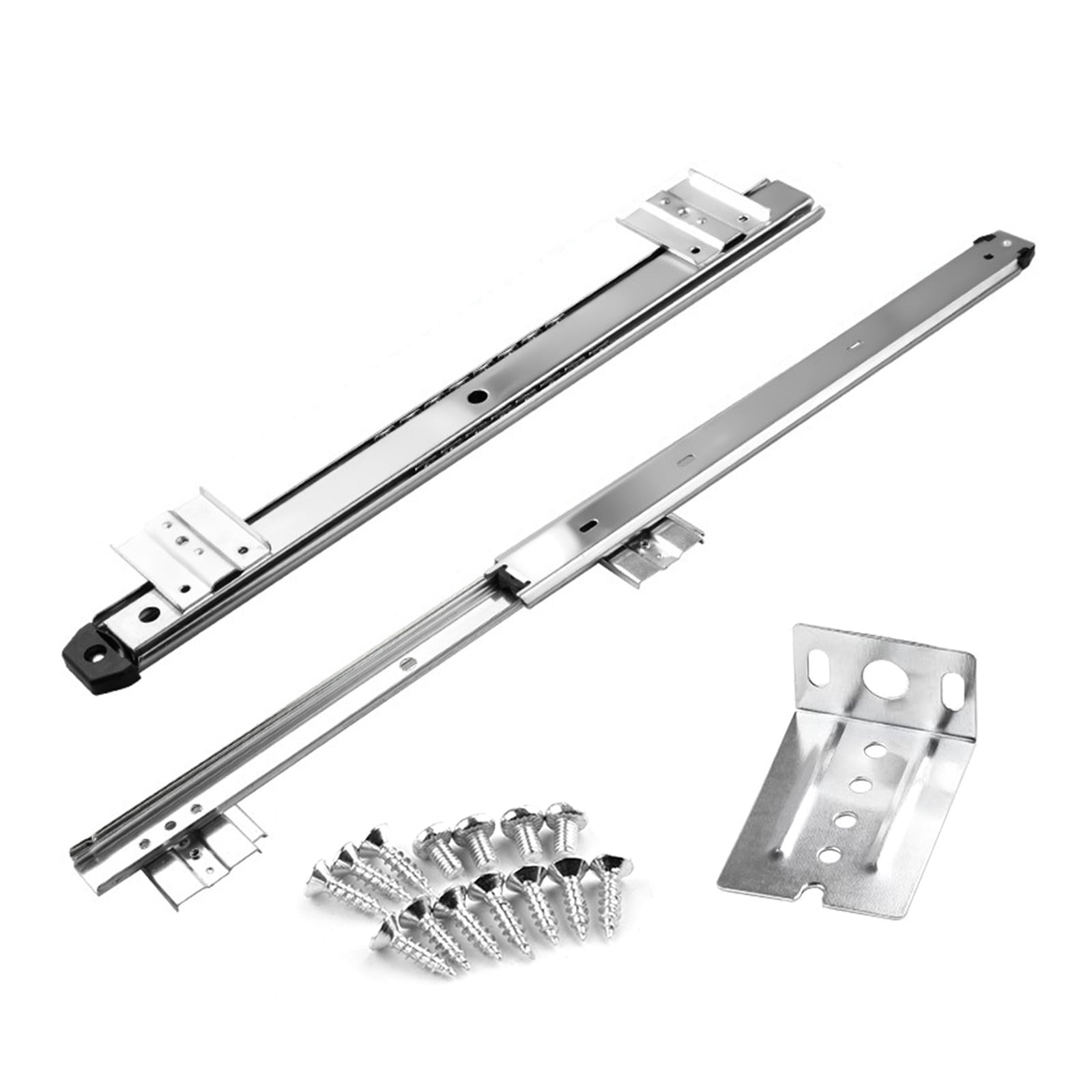 Adjustable Keyboards Slide Tray Keyboards Holder for Computer Table Build with Heavy Gauges Steel & Noise without Operate
