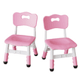 thumbnail image 1 of Adjustable Kids Chair (2pcs), 3 Level Height Adjustable Toddler Chair for Ages 3-8, Sturdy Child Chair with Maximum Bearing 220lbs, for Classrooms/Daycares/Homes, CPC & CE Approved, 1 of 8