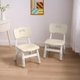thumbnail image 1 of Adjustable Toddler 2 Chairs Set, 3 Level Adjustable Children’s Chair for Age2-8, Durable and Lightweight, Maximum Load-Bearing 180LBS, Plastic Kids Chairs for Classroom/Daycare/Home, 1 of 7