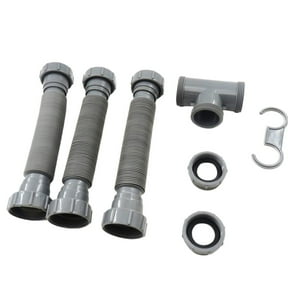 SnappyTrap 1-1/2 in. All-in-One Drain Kit for Single Bowl Kitchen Sinks SnappyTrap 1-1/2 in. All-in-One Drain Kit for Single Bowl Kitchen Sinks