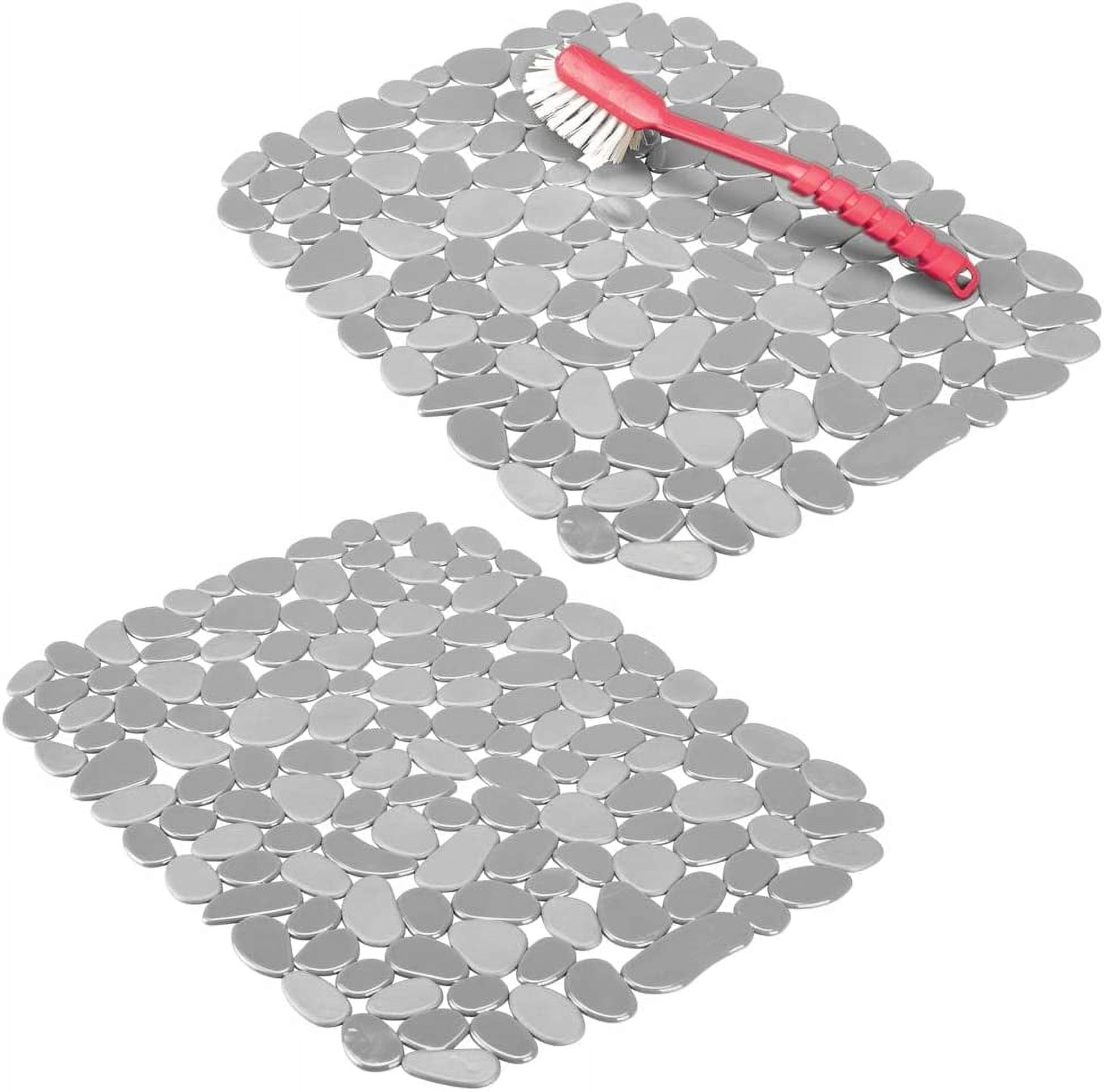 Adjustable Kitchen Sink Dish Drying Mat/Grid Soft Plastic Sink