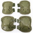 thumbnail image 1 of Adjustable Knee Guard EVA, Anti-Slip for Hunting, Hiking, Riding, Shooting Games - OD Green, 1 of 8