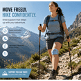 thumbnail image 1 of Adjustable Knee Support Strap Pair, Lightweight Patella Stabilizer with Hook and Loop Fit, Under Kneecap Band for Running, Hiking, Gym Training, Walking, Cycling, and Daily Exercise, Light Blue, 1 of 8