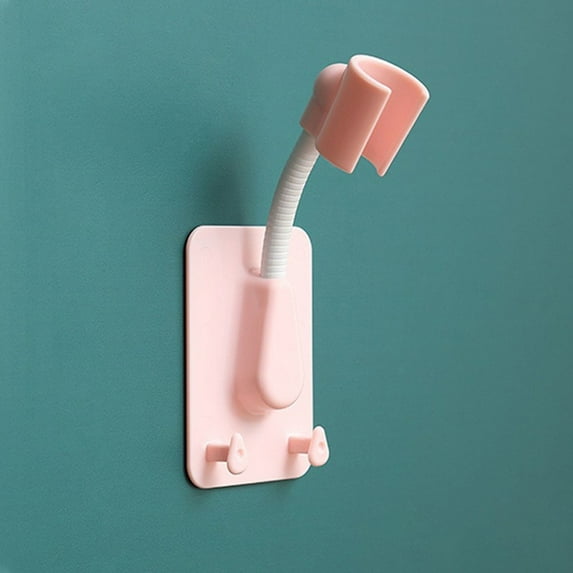 Adjustable Knob Suction Cup Shower Head Holder Bathroom Sprinkler Head Rack