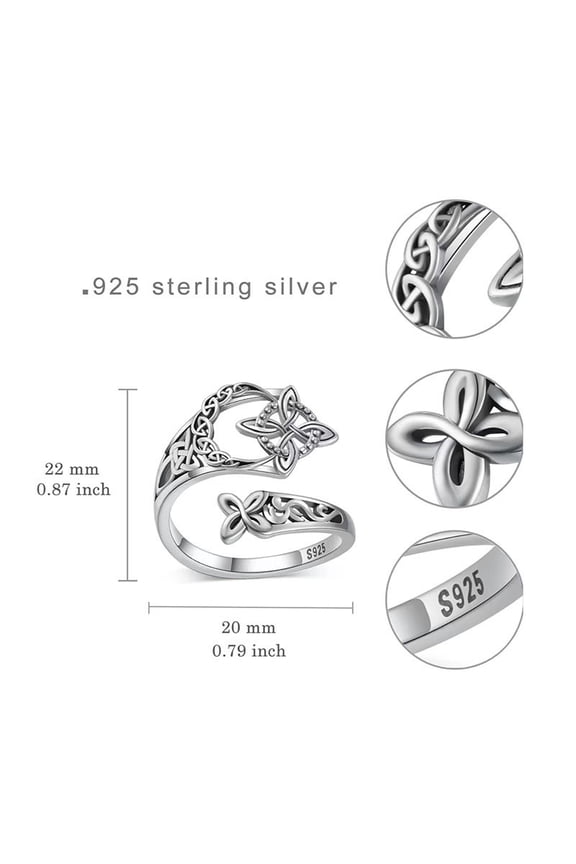 Adjustable Knot Ring for Women – Intricate Open-Back Vintage Design, Lightweight Hollow-Out Craftsmanship, Versatile Style & Perfect Gift for Celebrations