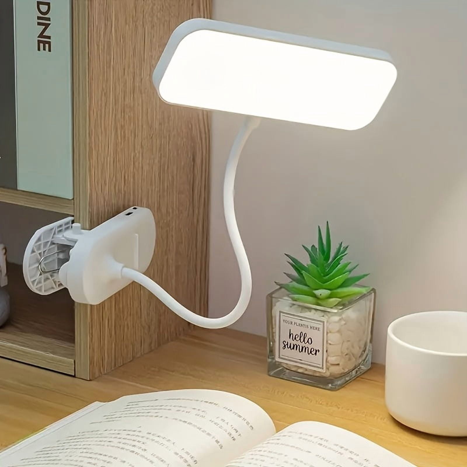 Adjustable LED Gooseneck Desk Lamp with Touch , Height & Color ...