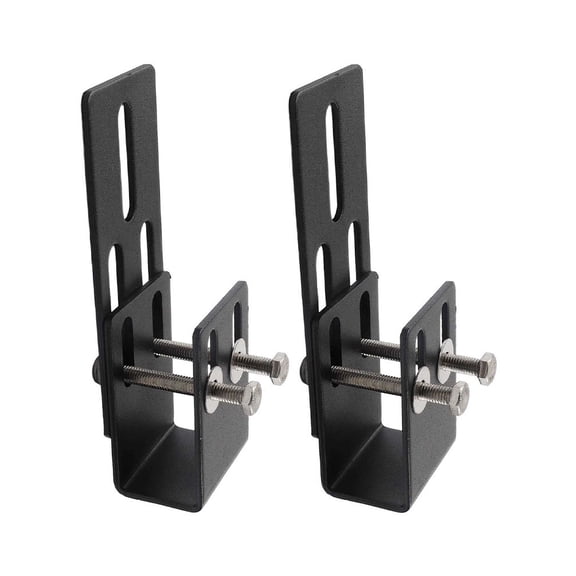 Adjustable LED Light Bar Mounting Bracket for Vehicle Roof Racks,2pcs Universal Metal Fixing Holder for Off-road Vehicles