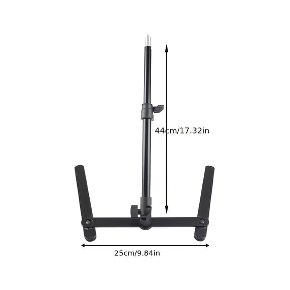 Adjustable LED Ring Light with Tripod & Gooseneck Arm, Stable Base for Smartphones, Tablets, DSLR Cameras, Perfect for Streaming, Selfies, Product Photography