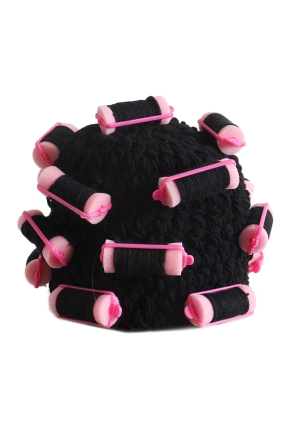 Adjustable Landlady Costume Hat for Women Men Novelty Prank Hat for Halloween Celebration Party Funny Curly Hair Hats