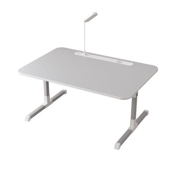 Adjustable Laptop Bed Desk with LED Light and Foldable Design