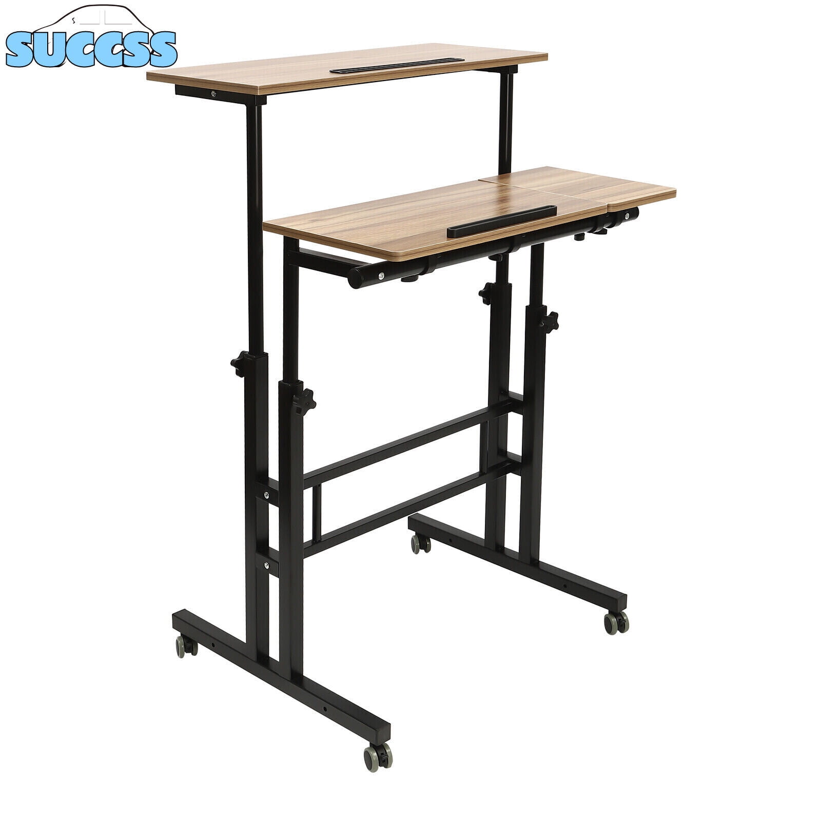 Adjustable Laptop Desk Rolling Laptop Desk Adjustable Height Computer