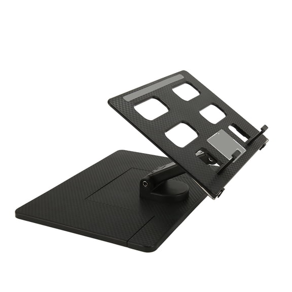 Adjustable Laptop Stand with 360 Rotating Base, Ergonomic Collapsible Computer Riser for Desk, Foldable Notebook Stand, Portable Laptop Holder, 10.63 in / 27 cm