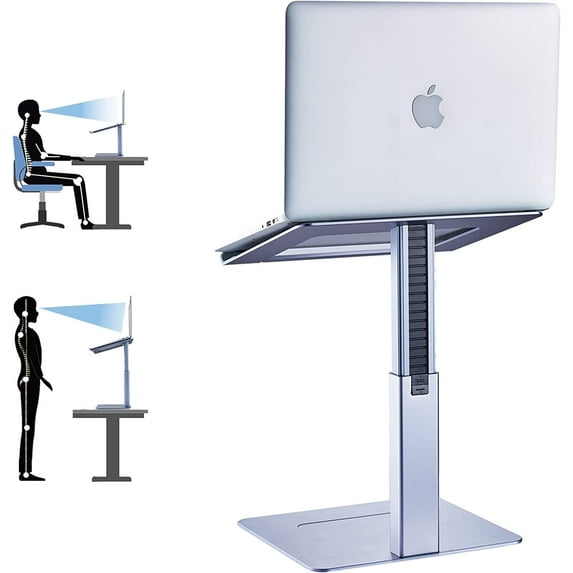 Adjustable Laptop Stand, Tall, Strong, Airflow, Suitable for 13.3-17.3 ...