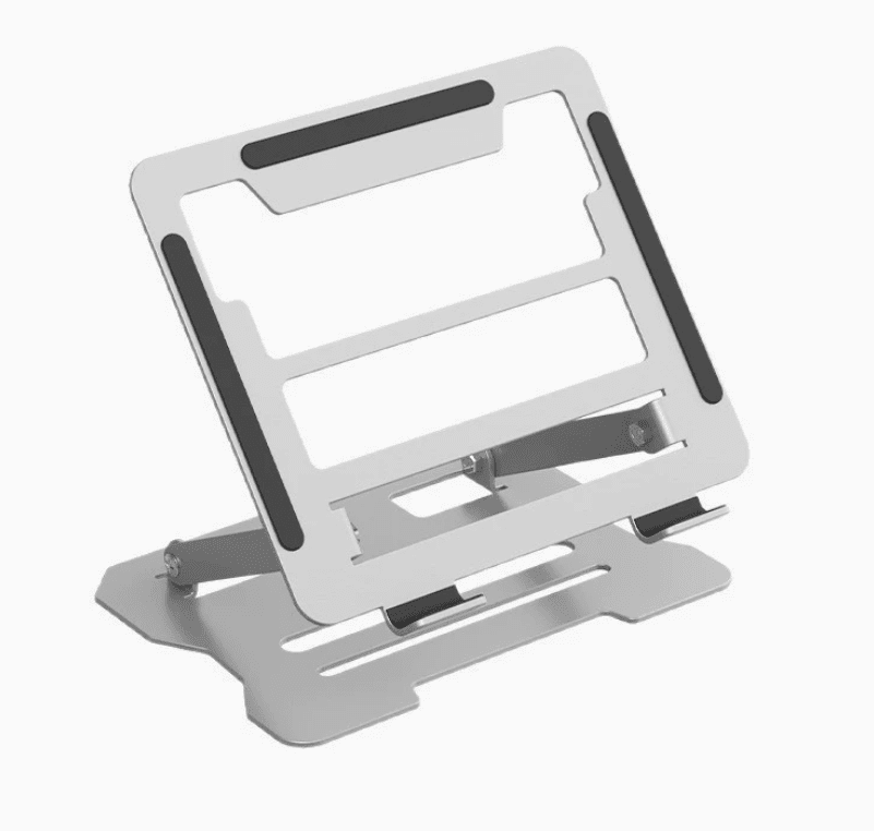 Adjustable Laptop Stand for Desk, Laptop Riser, Metal Foldable Computer Stand Holder for Portable Notebook, Compatible