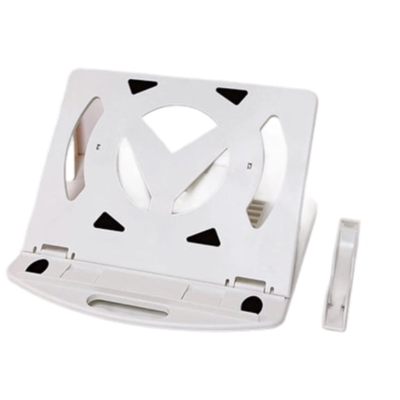 Adjustable Laptop Stand with Ventilated Base, Ergonomic Lightweight Design for Home Use, Enhanced Cooling Stability