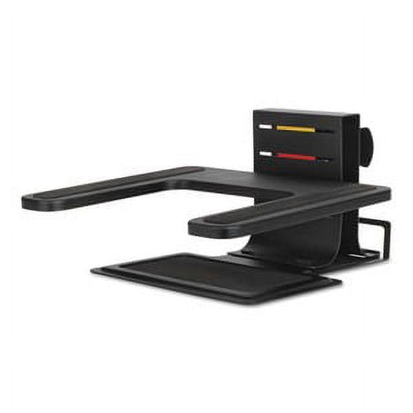 Black Adjustable Metal Laptop Stand with SmartFit System