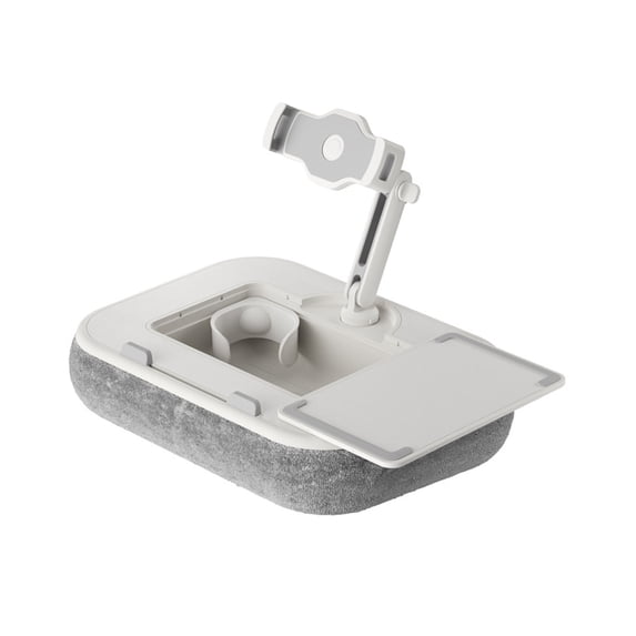 Adjustable Laptop Tablet Stand Including Built in Drink Holder and Tray ...