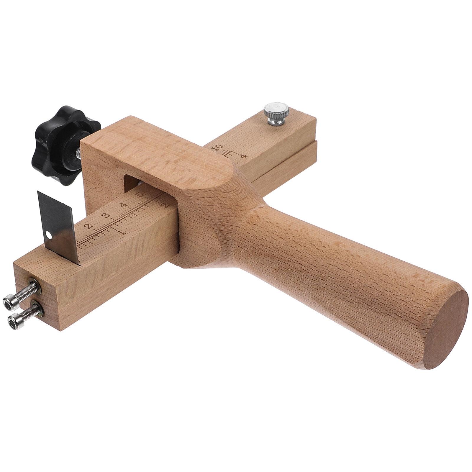 Adjustable Leather Cutting Tool Leather Strap Strip Cutter Wooden