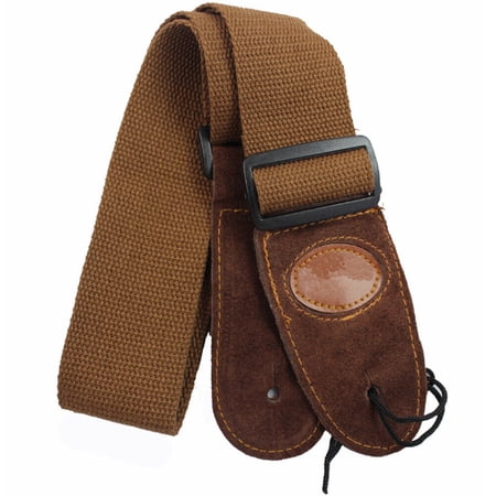 Adjustable Leather Ends Guitar Strap For Electric Acoustic Guitar Bass 5 Color USA