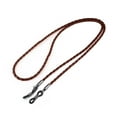 thumbnail image 1 of Adjustable Leather Glasses Chain Neck Strap String Cord Eyeglass Band Rope, 1 of 9