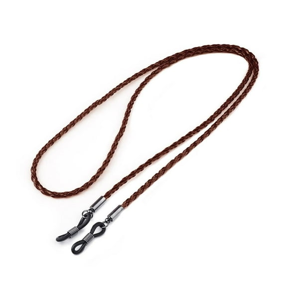 Adjustable Leather Glasses Chain Neck Strap String Eyeglass Band Cord Rope Q4A4