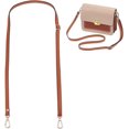 thumbnail image 1 of Adjustable Leather Shoulder Bag Strap Replacement 43.3 Inch PU Leather Crossbody Bag Strap with Swivel Hooks Thin PU Leather Purse Strap for Messenger Bag Clutch Bag Handbag Brown Sienna DIY, 1 of 9