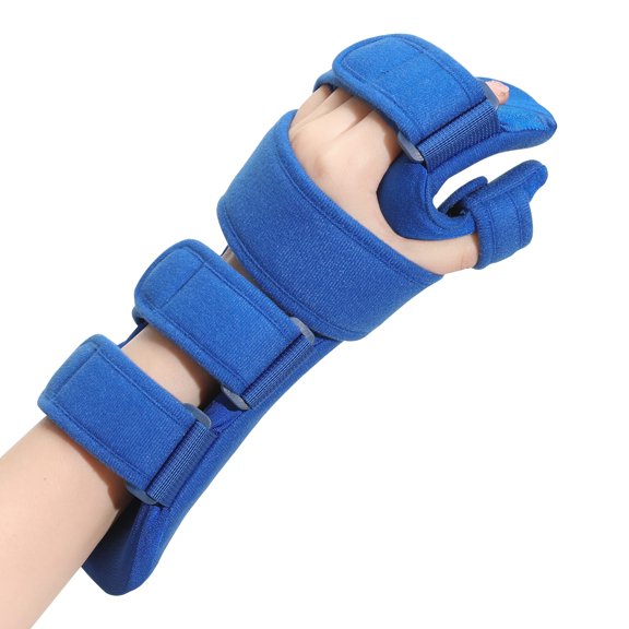 Adjustable Left Hand Wrist Daily Support Brace, Breathable Rest Hand Splint for Everyday Hand Comfort & Rest Use