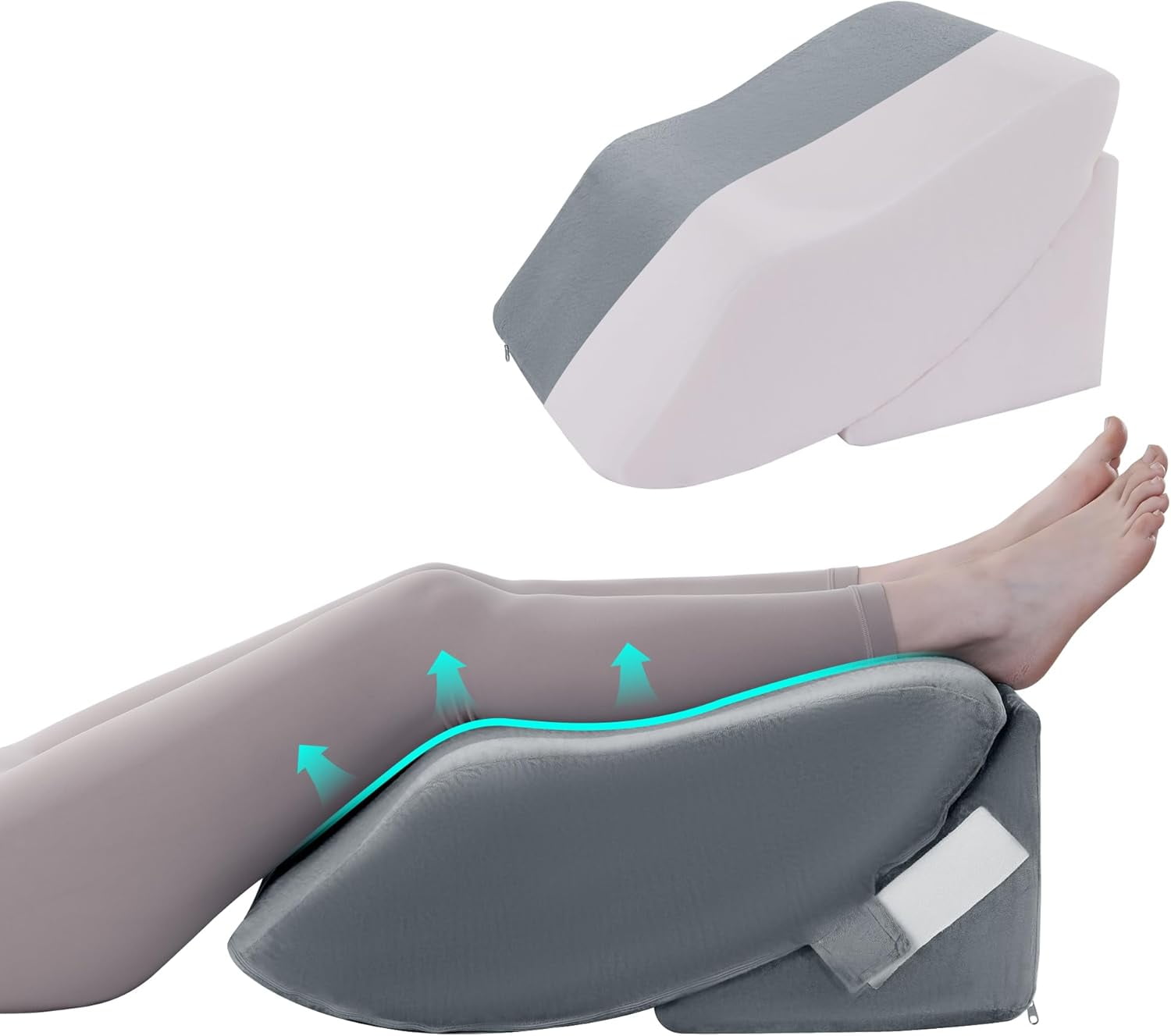 Leg Elevation Pillow After Surgery Leg Elevation Pillow Fo Afte Sugey, Leg Swelling And Blood Circulation Wedge Pillow