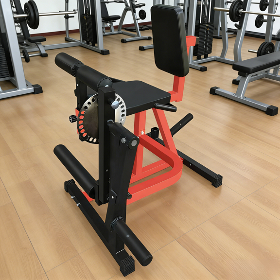 Adjustable Leg Extension Curl Machine Heavy Duty Steel Lower Body Workout 3 In 1 Leg Trainer Home Gym Weight Machine 56 Lb Fits 1-2 Inch Plates Hip Thrust Commercial Grade Pro Grade Multi Use