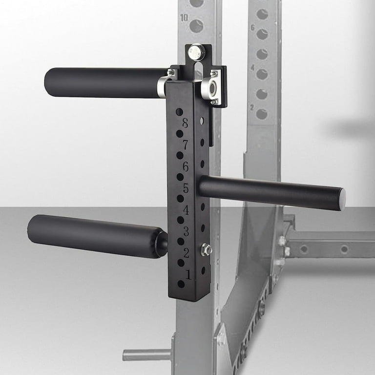 Adjustable Leg Workout Attachment for Squat Rack: Extension Curl
