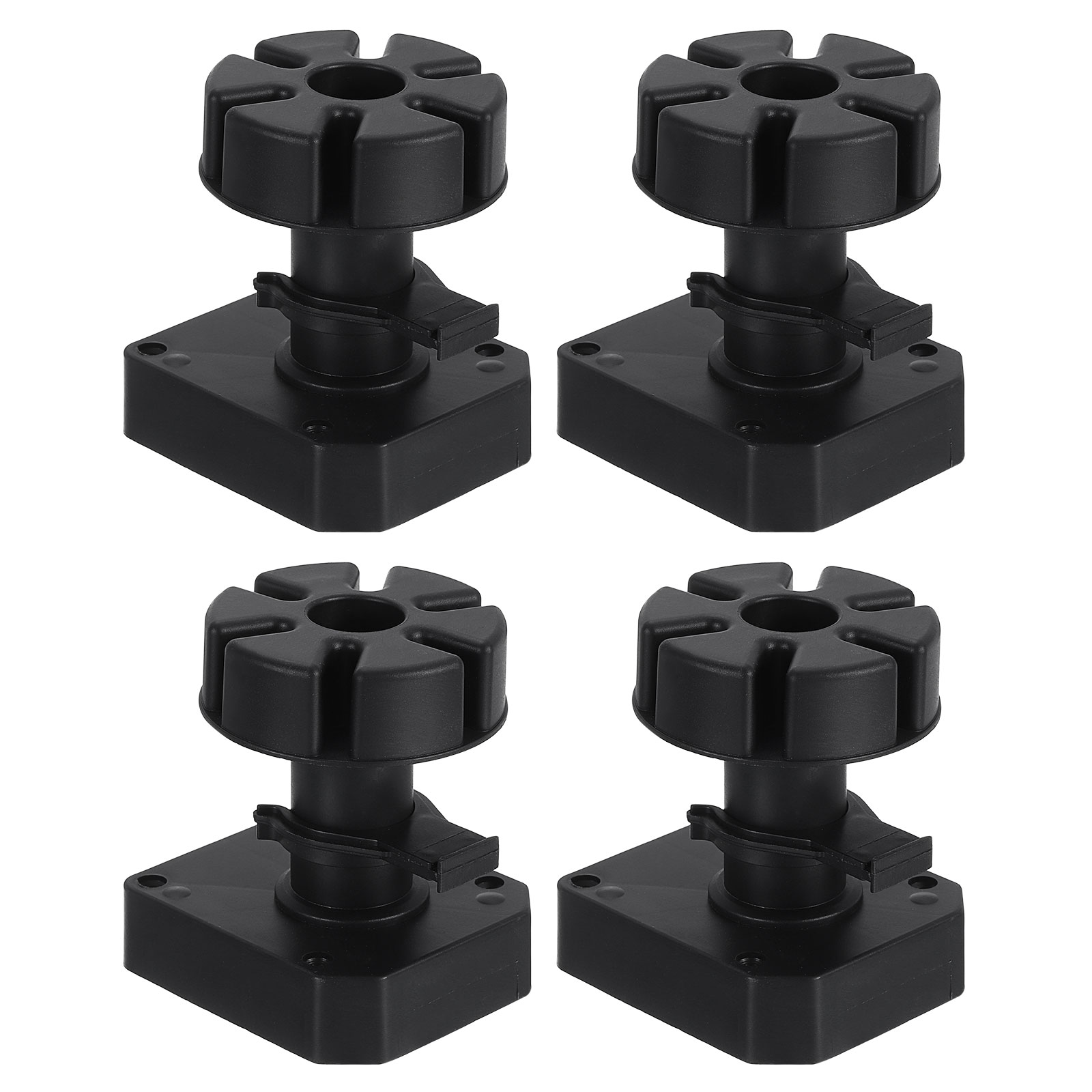 Adjustable Legs, 4 Pack 80 x 105mm - Furniture Leveling Foot, Thick Leg ...