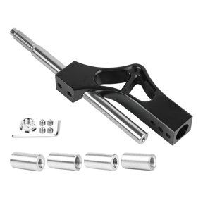 Adjustable Length Car Shifter Arm Adjustable Gear Shifts Knobs Enhances Ergonomics for Taller Drives & Car Enthusiasts