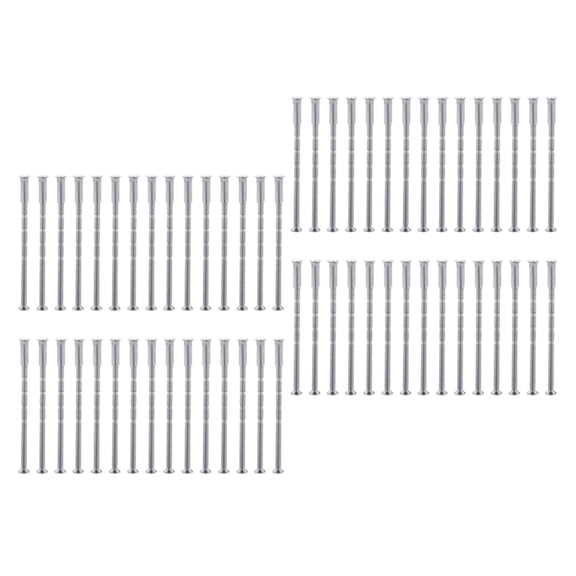 Adjustable Length Door Handle Bolts Versatile Door Handle Fixings 60pcs/set
