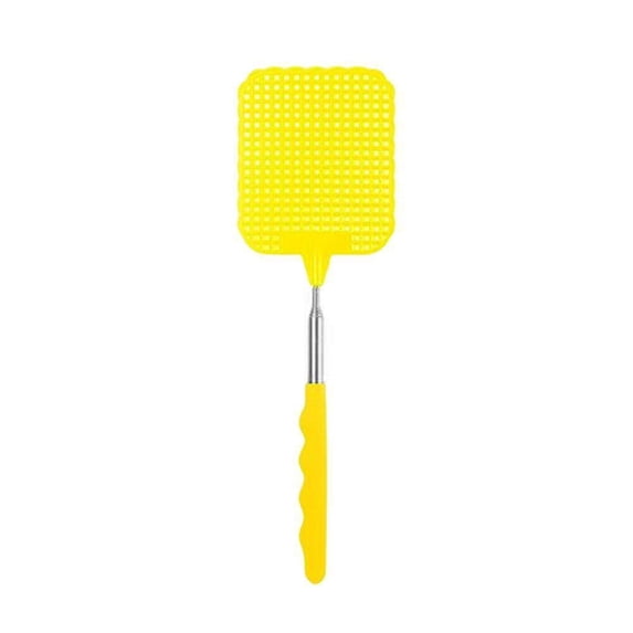 Adjustable Length Fly Swatter 26-73cm PP PVC Steel Handle Insect Killer Tool