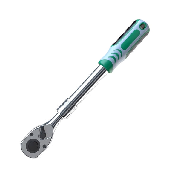 Adjustable Length Ratchets Spanner 90 Teeth Design Ergonomic Grip Professional Automotive Repair Ergonomic Handle Wrench