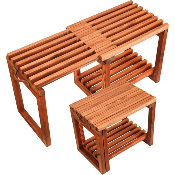 Adjustable Length Shower Bench Stool Chair Waterproof with Storage Shelf for Shaving Legs, Spa, Anti Slip Bath Shower Seats for Adults in Bathroom, Shower Chair for Inside Shower for Seniors Elderly