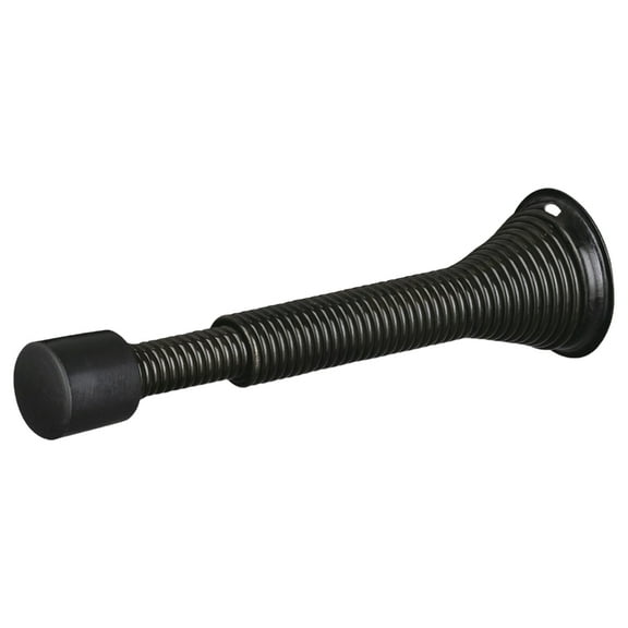 Adjustable Length Spring Door Stops Wall Protections with Rubber Tip easy installs Spring Door Stoppers Simple Installs