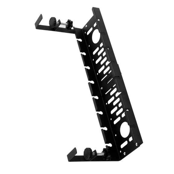 Adjustable Length Under Desk Cable Organizers Tray Retractables From 15.75 To 20.47 Inches For Home Desk Wire Management