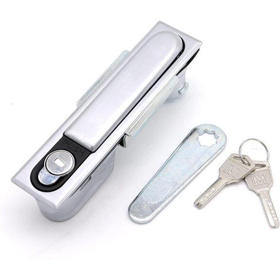 Adjustable Lever Compression Locks Doors Latch with Keys Boat RV Tool Box Camper Trailer Accessories Hardware 1Pcs
