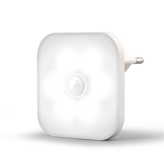 Adjustable Light Color 6.3 6.3 2.3cm LED Night Lights Hands-free Lighting Inductive Switch Long-lasting Battery