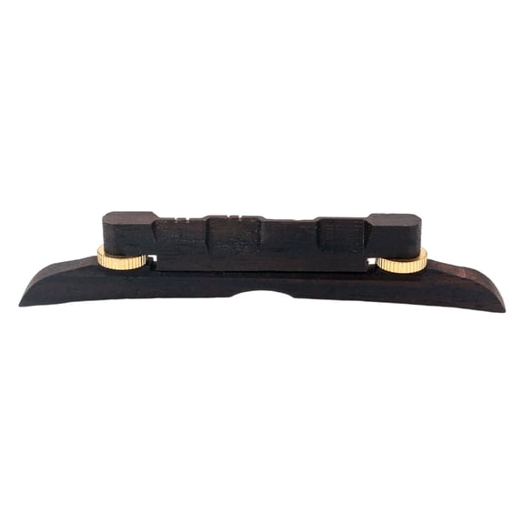 Adjustable Light Weight Ebony Bridge Guitar Bridge Saddles Adjustable Height Mandolin Instrument Repair Parts Enduring